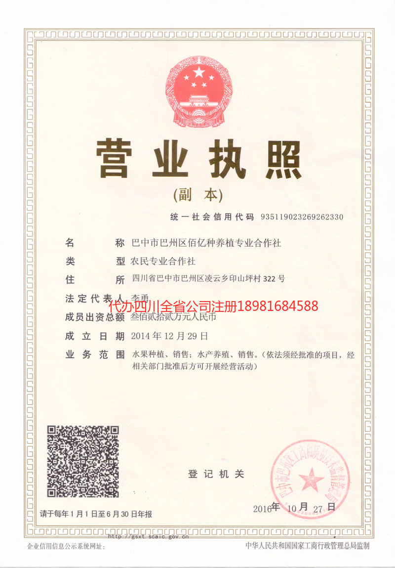 灯塔灯塔佰亿种养殖专业合作社